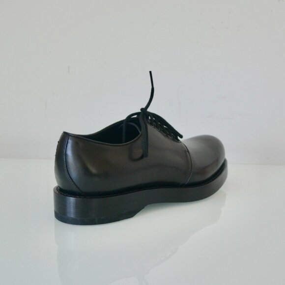 NIB GUCCI GOODYEAR SELLA LUX LEATHER LACE UP SHOES - Picture 5 of 12